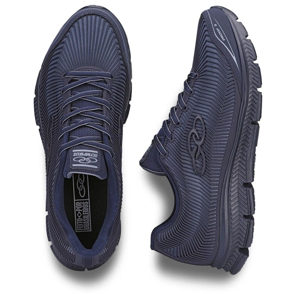 Zapatilla Hombre Proof 3 Azul Marino image number 3.0